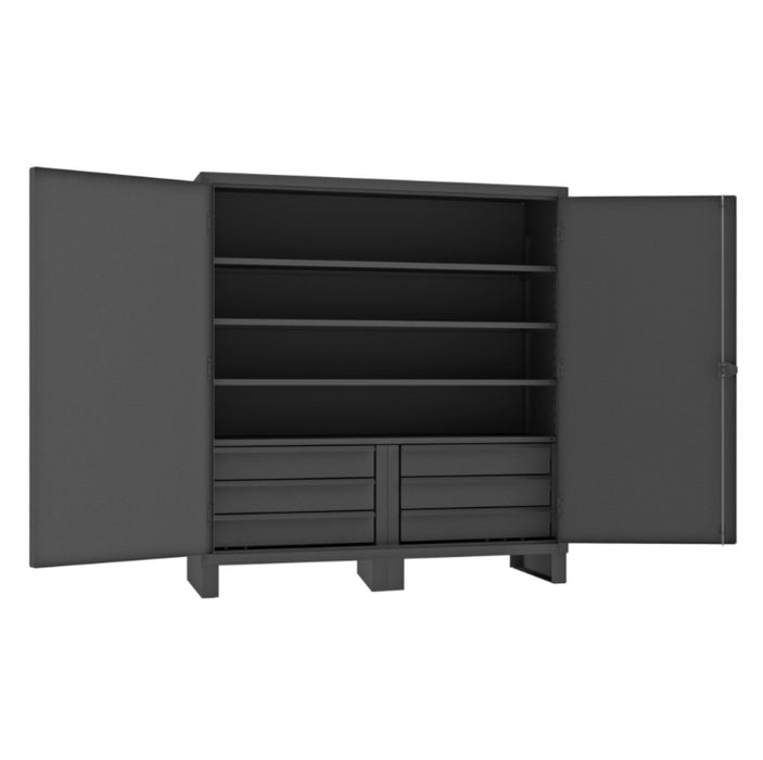 Cabinet with 6 Drawers and 4 Shelves