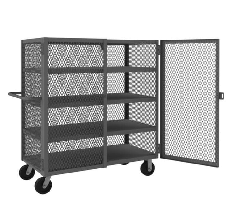 30in x 60in Security Mesh Truck with 4 Shelves