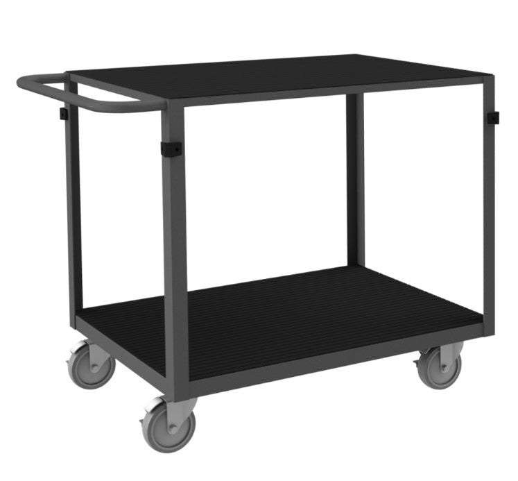 Instrument Cart with 2 Flush Shelves