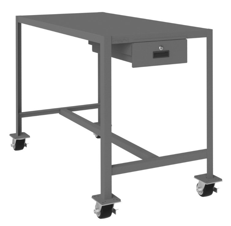24in x 48in Mobile Machine Table Workbench with 1 Drawer — NutsandBolts.com