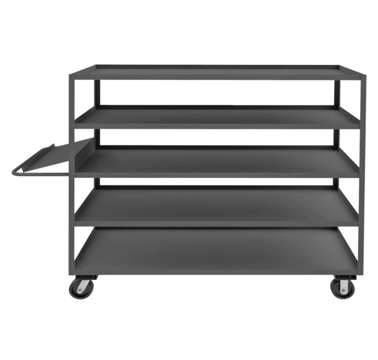 24in x 72in Order Picking Cart with 5 Shelves