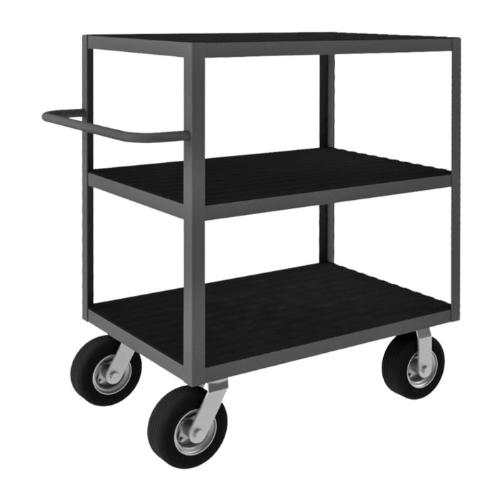 Instrument Cart with 3 Flush Shelves