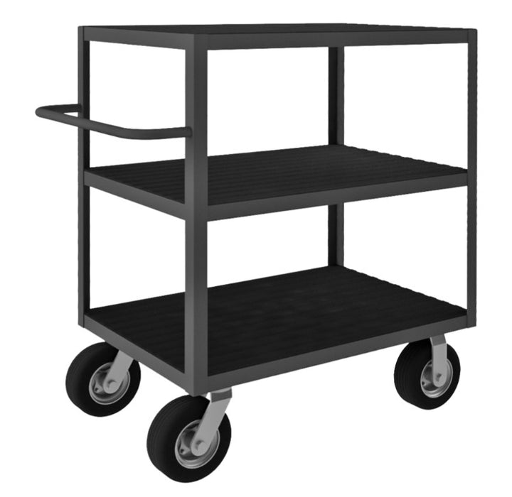 Instrument Cart with 3 Flush Shelves