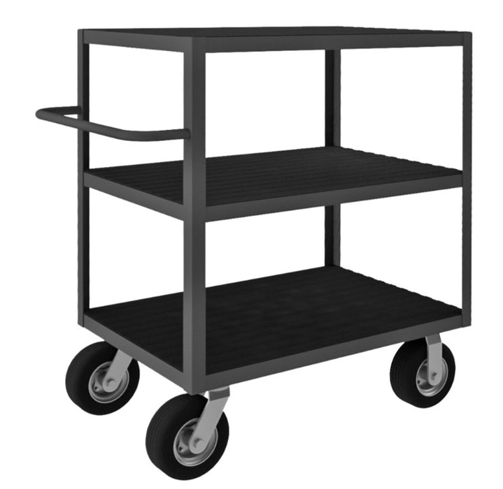 Instrument Cart with 3 Flush Shelves