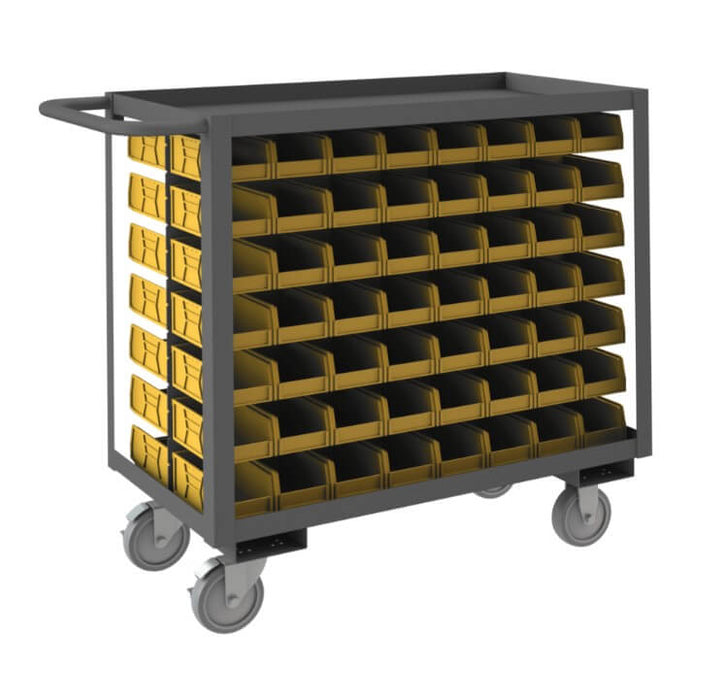 18in x 36in Stock Cart with 112 Bin and 2 Shelves