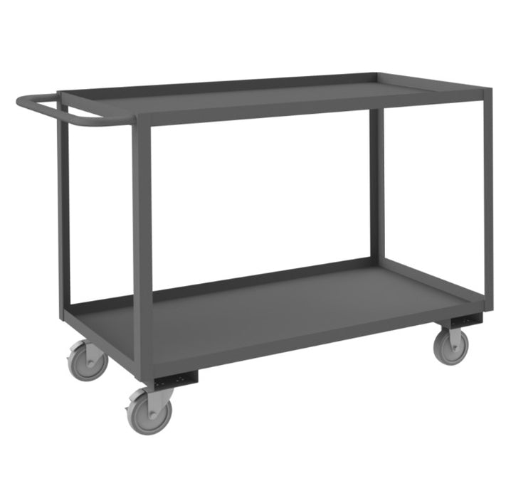 24in x 48in Stock Cart with 2 Shelves
