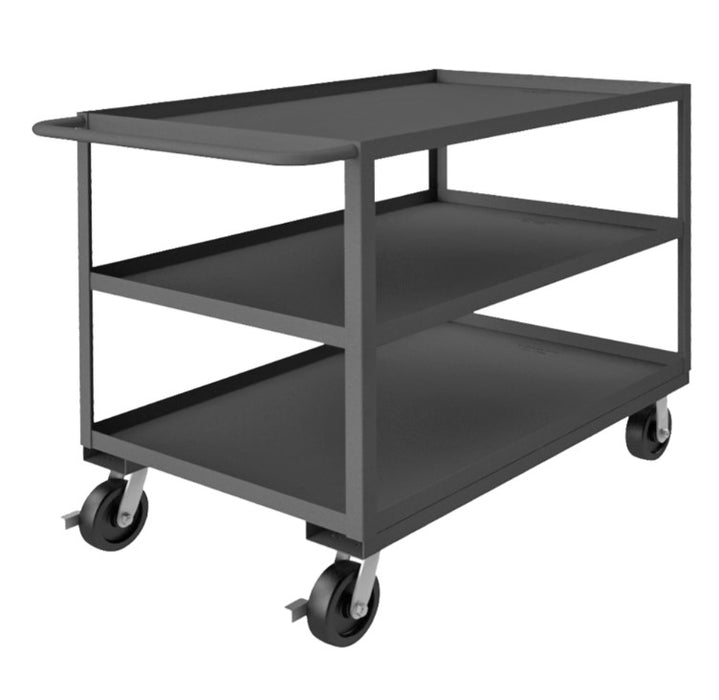 30in x 48in Stock Cart with 3 Shelves