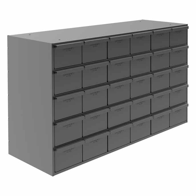 Cabinet with 30 Drawers 11-5/8in Deep