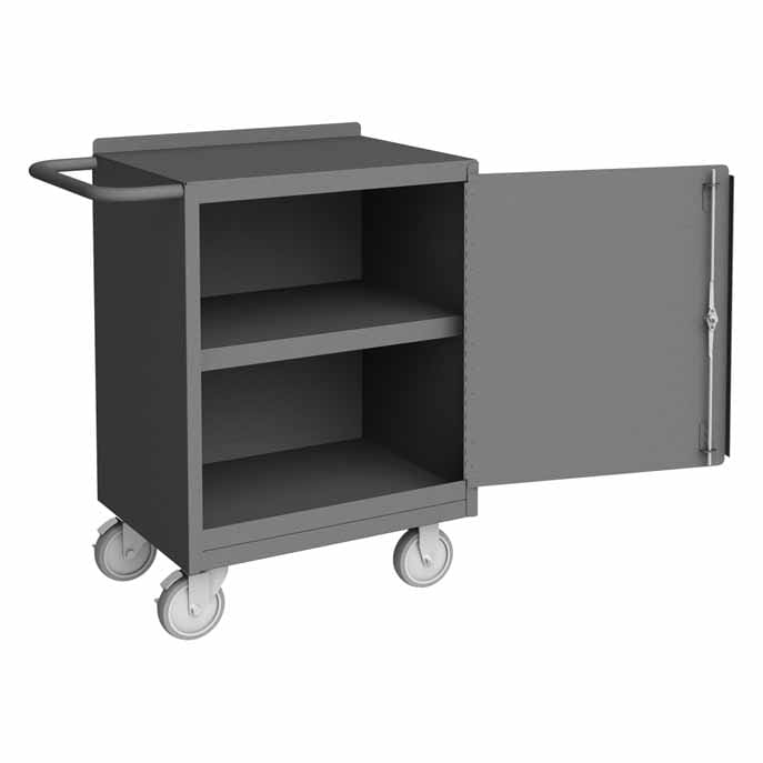 Mobile Bench Cabinet, 1 Shelf And 1 Door