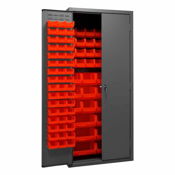 Cabinet, 138 Red Bins