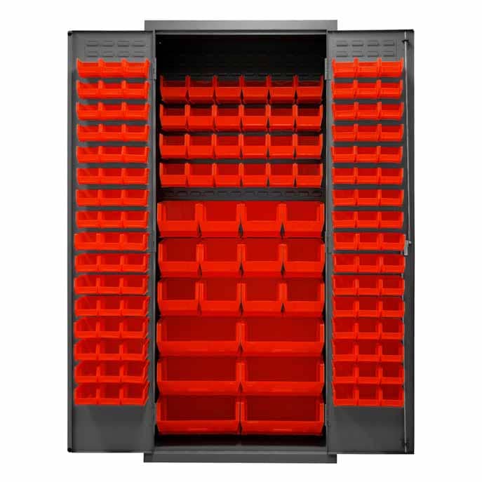 Cabinet, 138 Red Bins