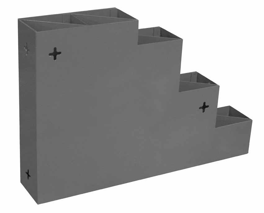 Steel Cable Tie Rack — NutsandBolts.com