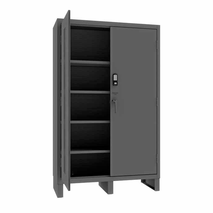 Access Control Cabinet with 4 Shelves