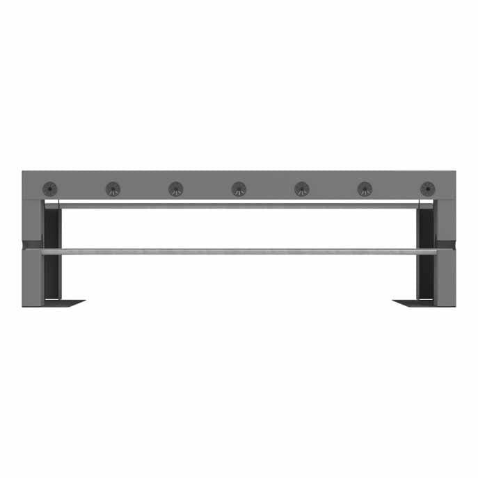 Wire Spool Rack Attachment with 2 Rods — NutsandBolts.com