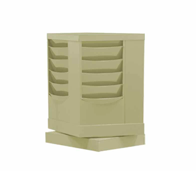 Rotary Lit Rack with 20 Holes — NutsandBolts.com