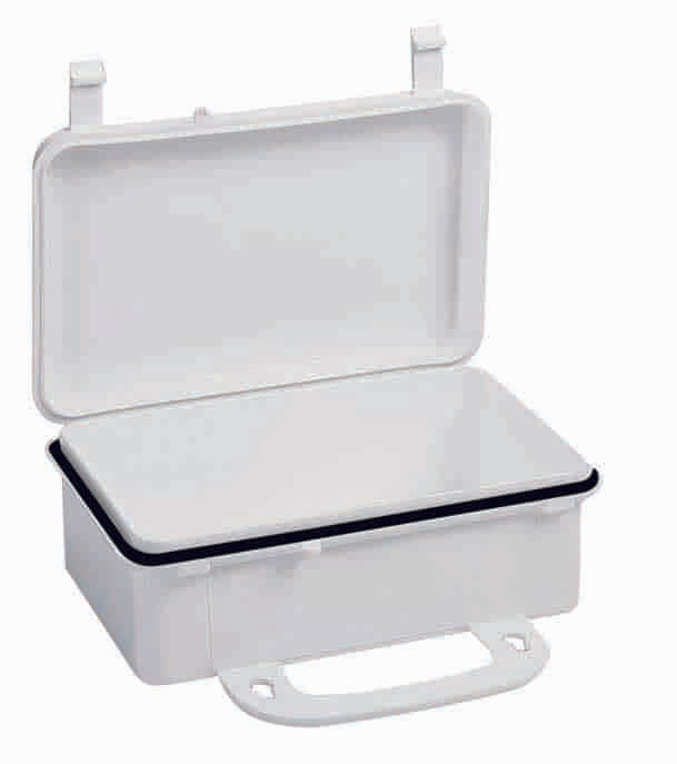 First Aid Plastic Box, 10 Unit, White
