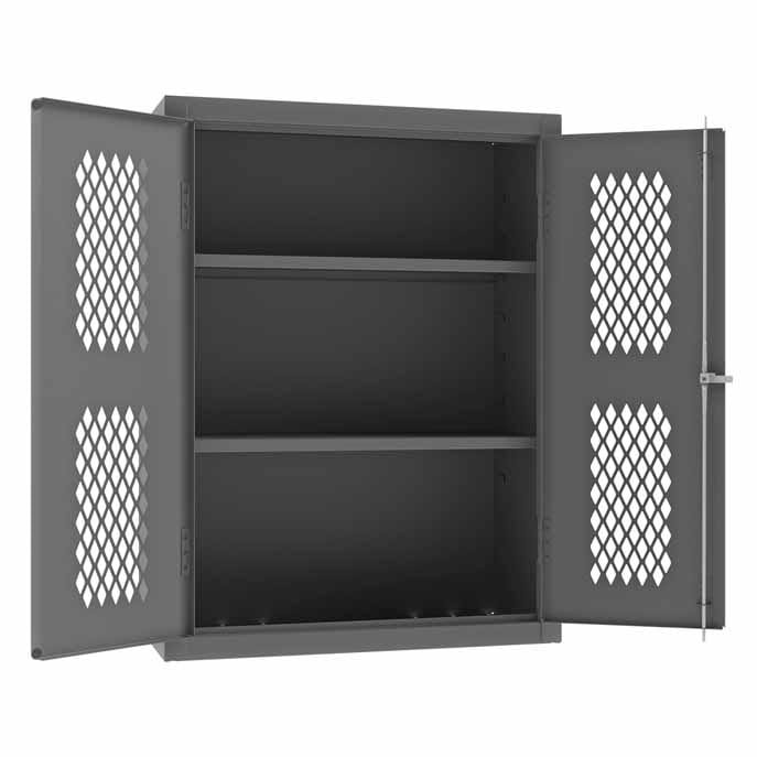 Ventilated Cabinet with 2 Shelves