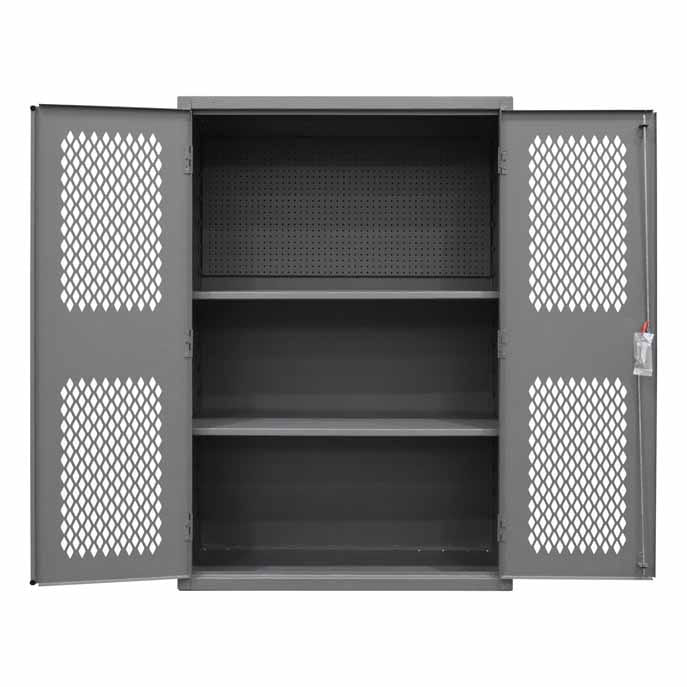 Ventilated Cabinet with 2 Shelves