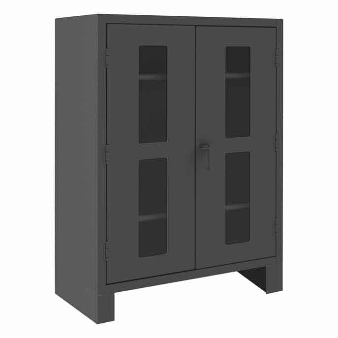 Cabinet, Clearview Doors, 3 Shelves