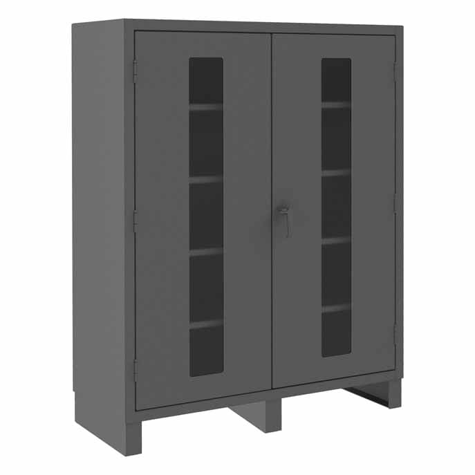 Cabinet with 4 Shelves with Clearview Doors