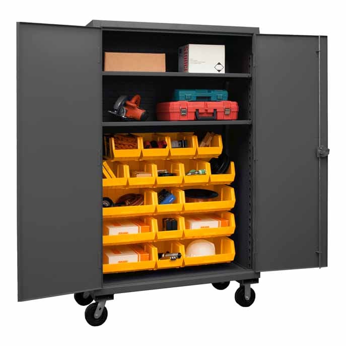 Mobile Cabinet, 2 Shelves