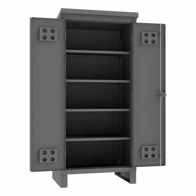 Outdoor Cabinet with 4 Shelves