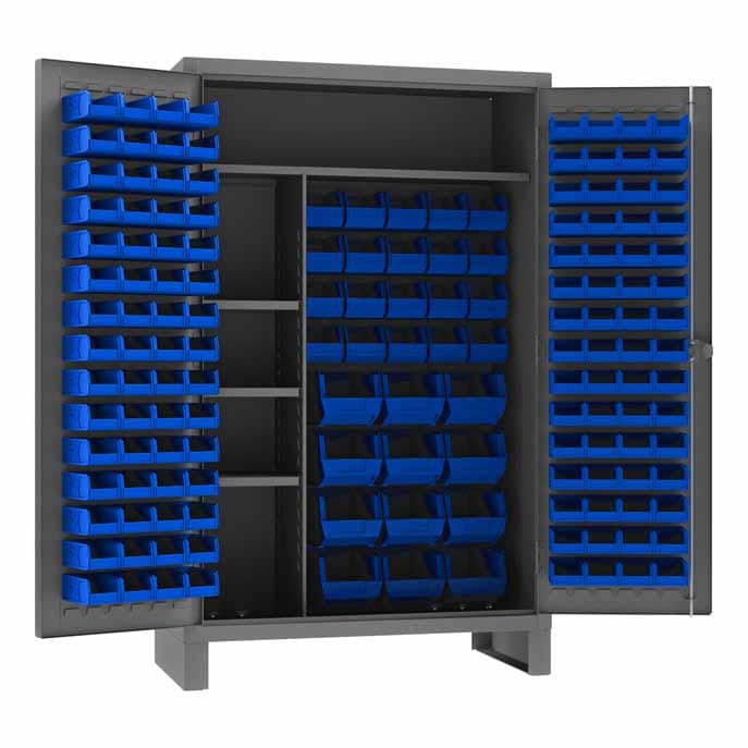 Maintenance Cabinet with 156 Bins and 1 Shelf