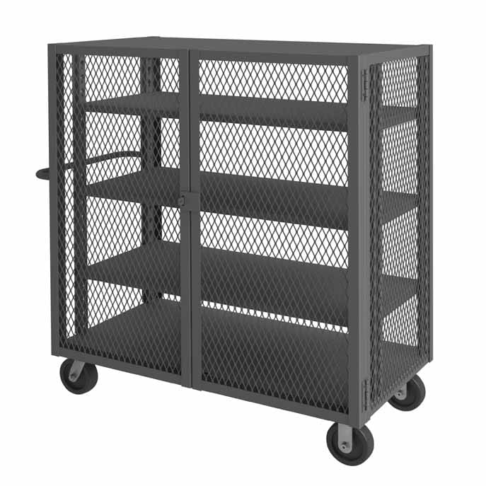24in x 48in Security Mesh Truck with 4 Shelves