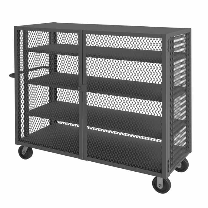 24in x 60in Security Mesh Truck with 4 Shelves