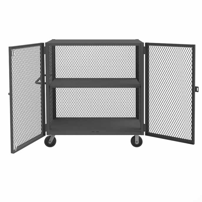 30in x 48in Security Mesh Truck with 2 Shelves