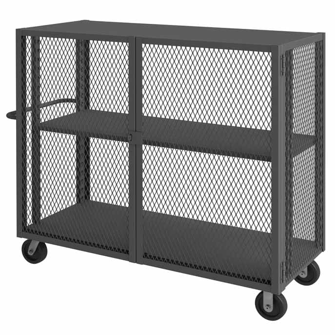 30in x 60in Security Mesh Truck with 2 Shelves