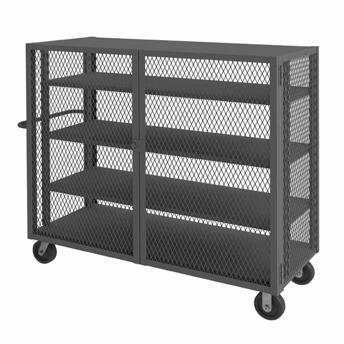 30in x 60in Security Mesh Truck with 4 Shelves