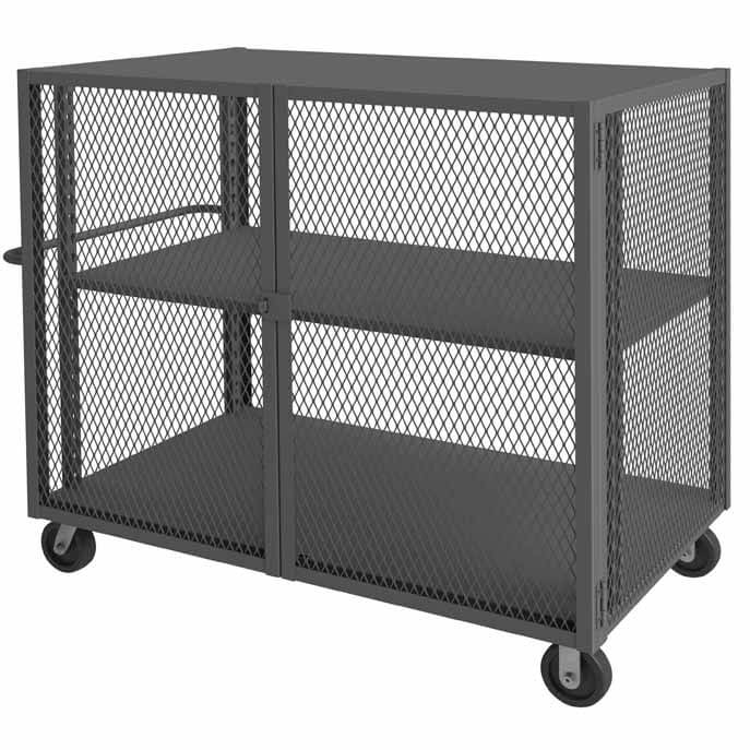 36in x 60in Security Mesh Truck with 2 Shelves