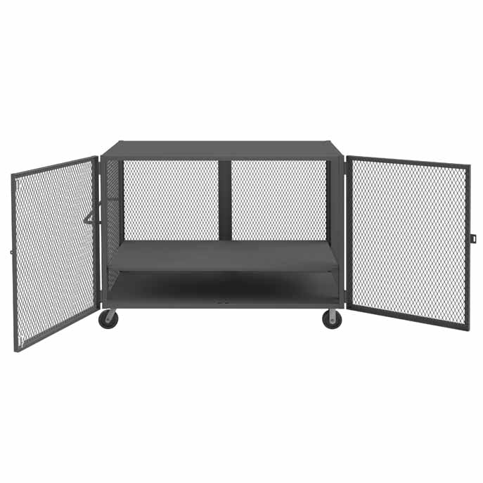 36in x 72in Security Mesh Truck with 2 Shelves