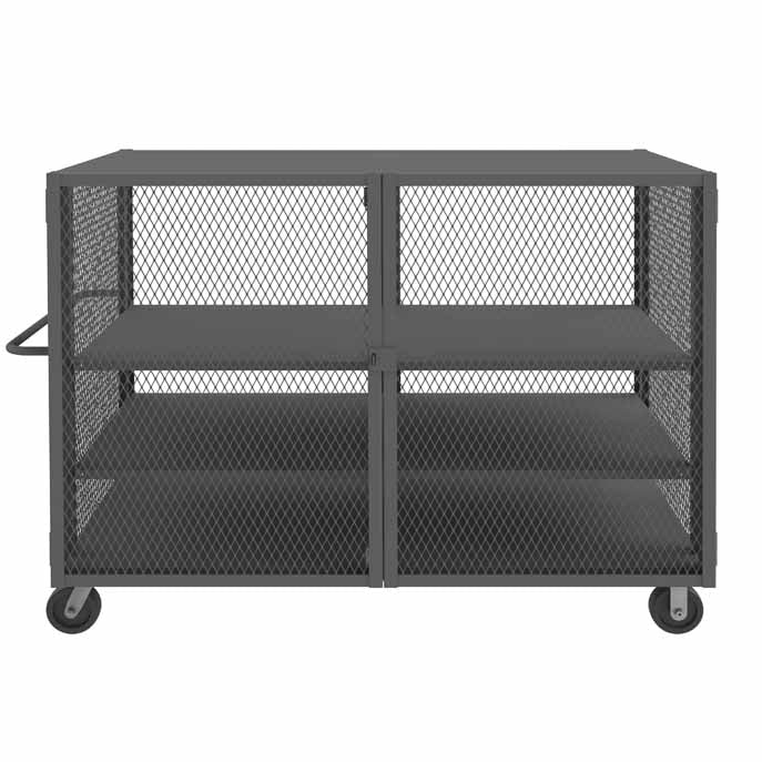 36in x 72in Security Mesh Truck with 3 Shelves