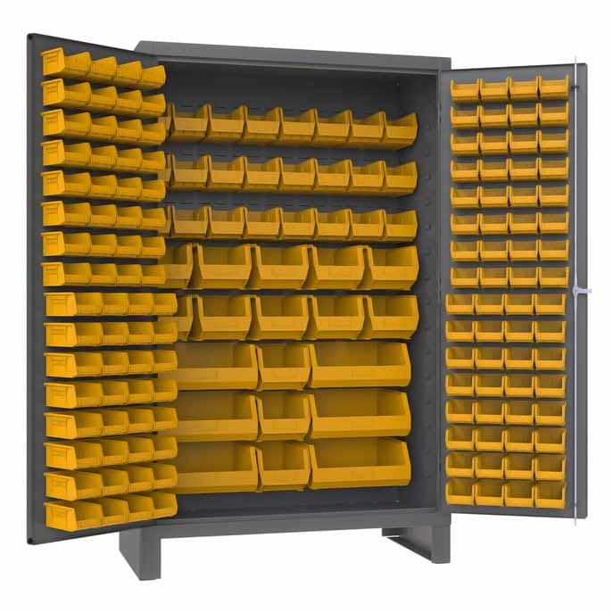 Cabinet with 171 Bins