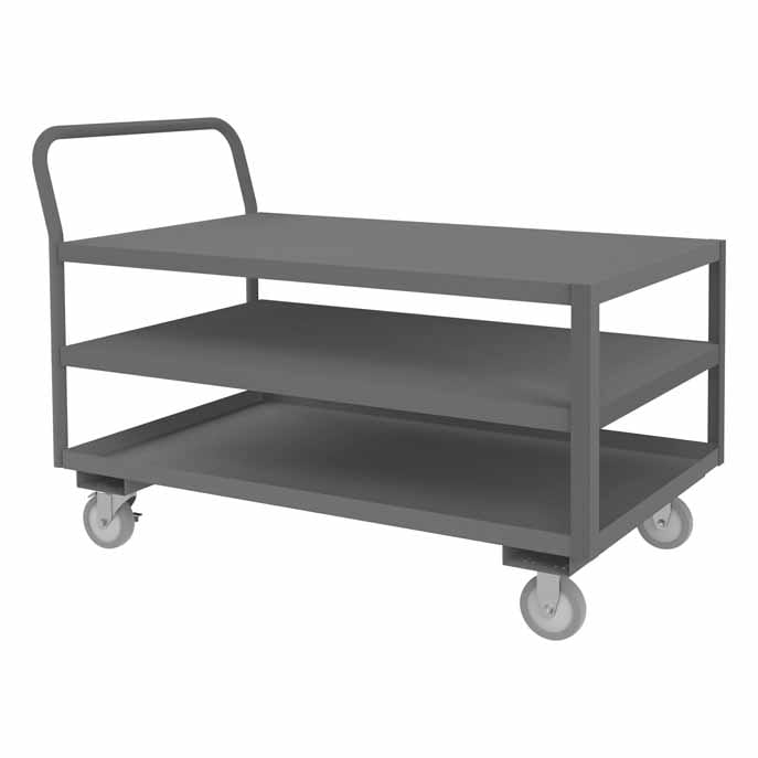 Low Deck Service Truck with 3 Shelves