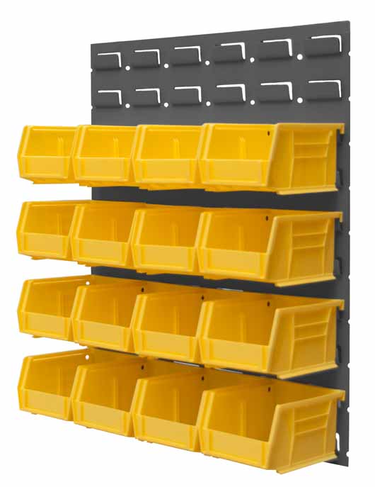 Wall Mountable Louvered Panel Rack — NutsandBolts.com