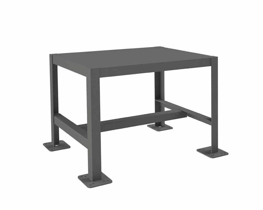 18in x 24in Machine Table Workbench with 1 Shelf
