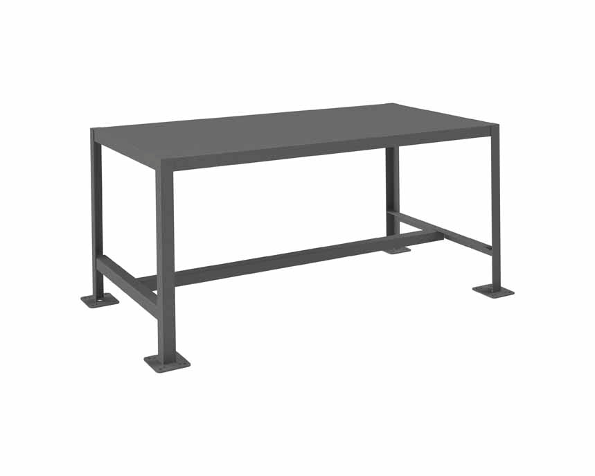 24in x 48in Machine Table Workbench with 1 Shelf