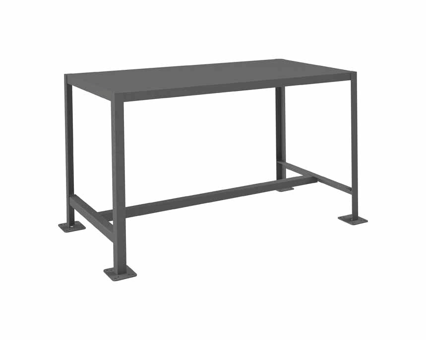 24in x 48in Machine Table Workbench with 1 Shelf