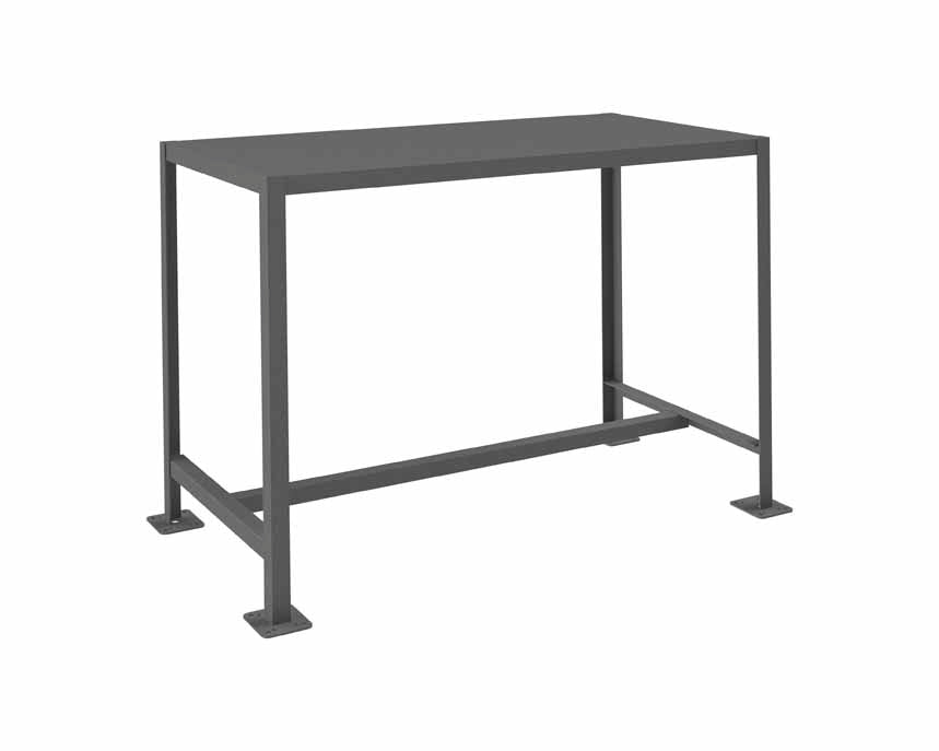 24in x 48in Machine Table Workbench with 1 Shelf