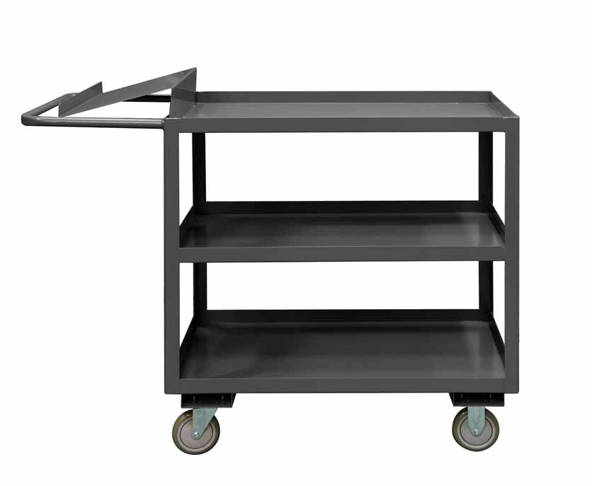 18in x 36in Order Picking Cart with 3 Shelves