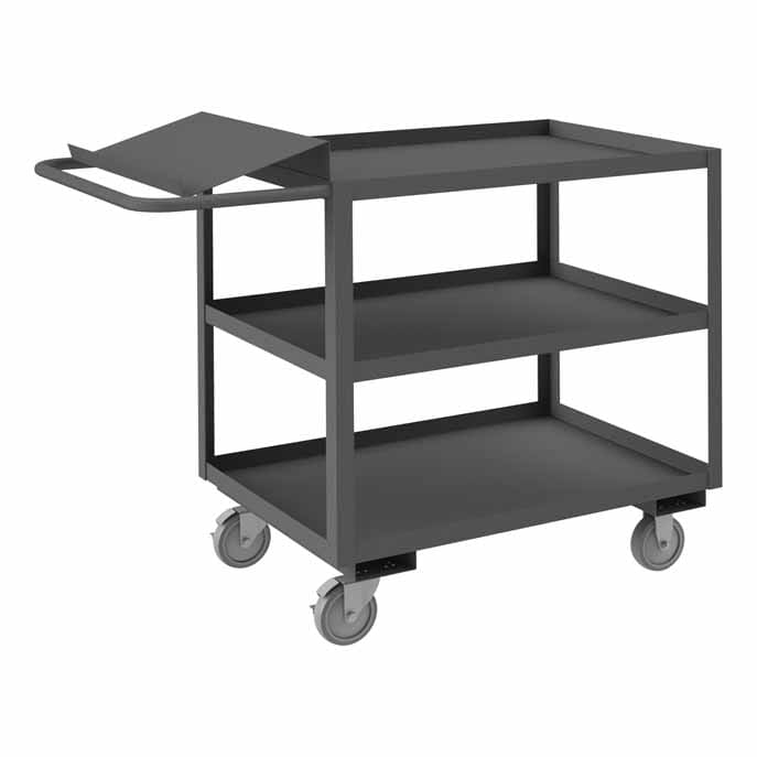 24in x 36in Order Picking Cart with 3 Shelves