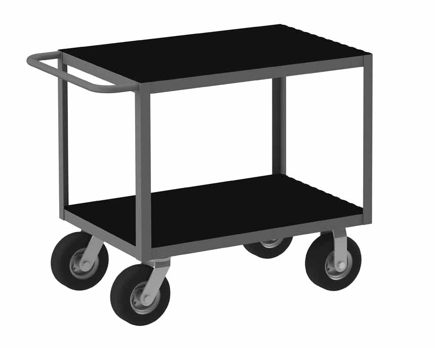 Instrument Cart with 2 Flush Shelves