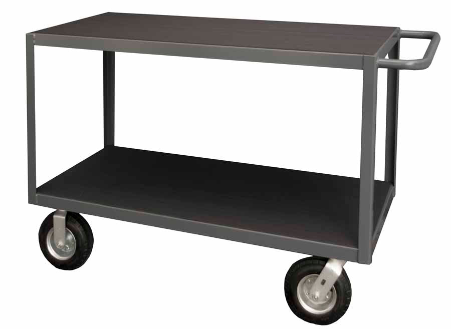 Instrument Cart with 2 Flush Shelves