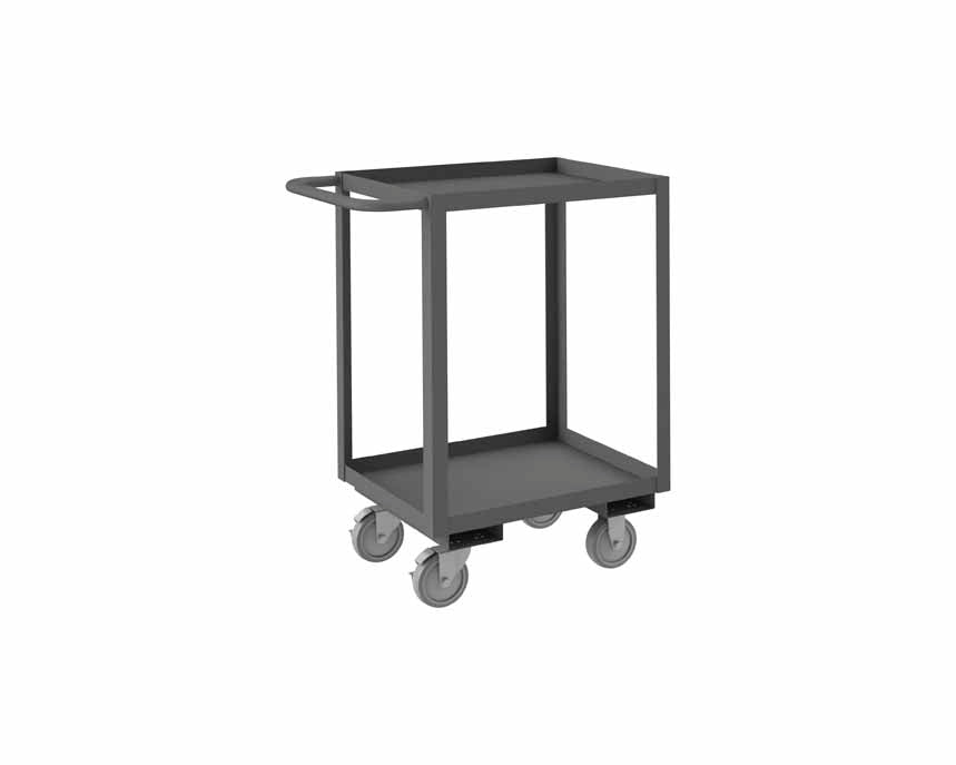 18in x 24in Stock Cart with 2 Shelves
