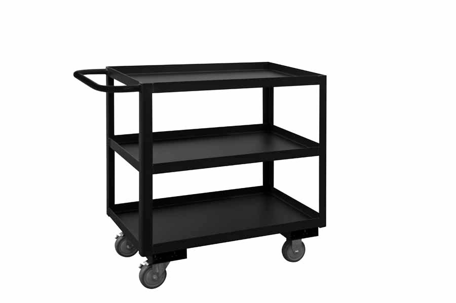 18in x 30in Stock Cart with 3 Shelves