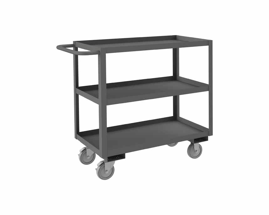 18in x 36in Stock Cart with 3 Shelves