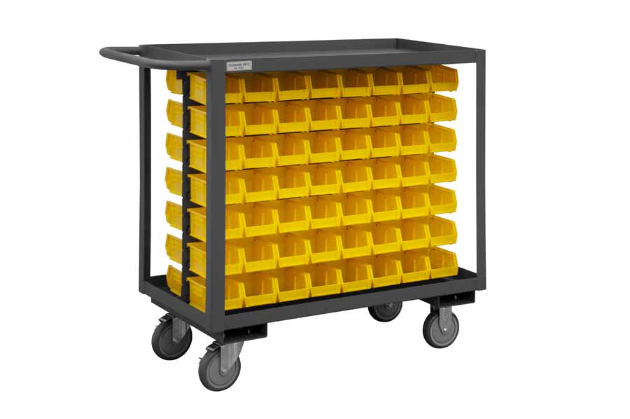 Stock Cart with 210 Bin and 2 Shelves